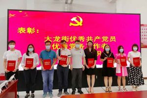 sports集团党支部荣获先进党组织称号、陈文舒党支部书记荣获优秀党